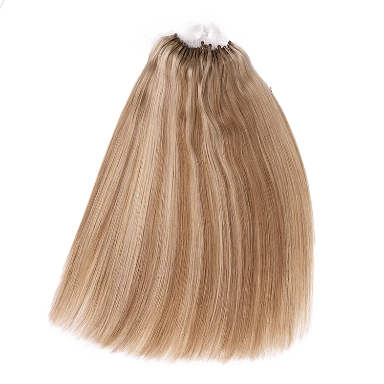 Wholesale Blond Human Hair Extesnion Micro Ring Hair Body Wave