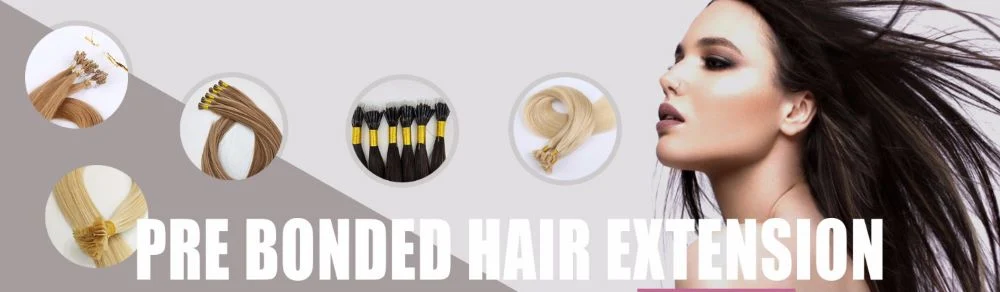 Italy Keratin Flat Tip Hair Extension 10A Grade 100% Human Hair
