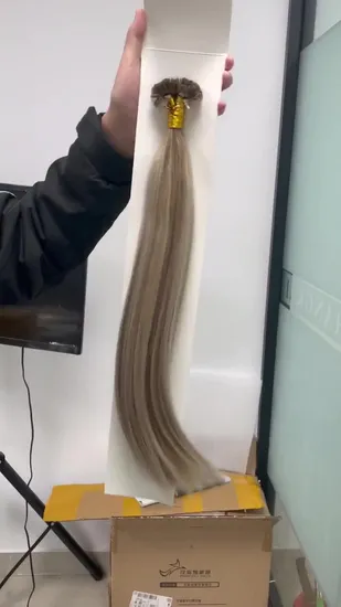U Tips Human Hair Extensions Keratin Remy Virgin Hair