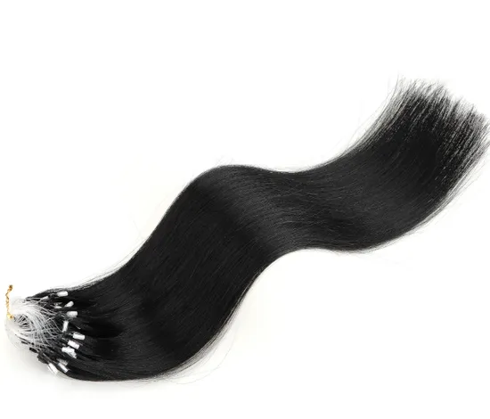 Virgin Raw Micro Ring Hair Extensions for Effortless Styling
