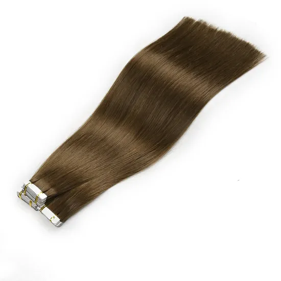 High Quality Virgin 100 Remy Human Hair Extensions Double Drawn Invisible Tape Human Hair
