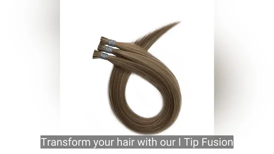 Premium Remy I Tip Hair Extensions for Elegant Length