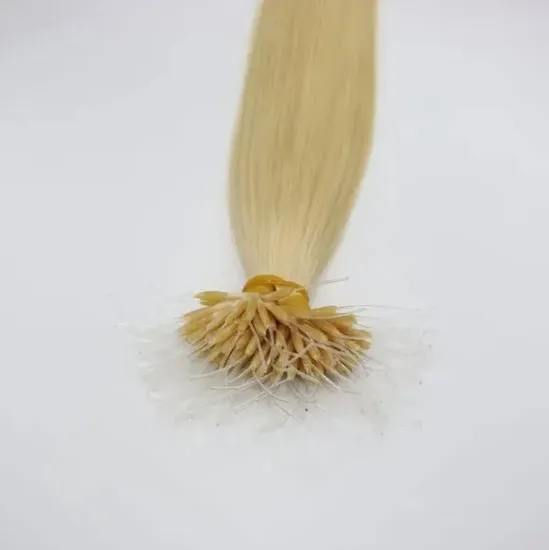 New Product Ideas 2024 Nano Hair Extensions Human Hair Double Drawn Virgin Remy Raw Plastic Nano Tip Hair Extensions 