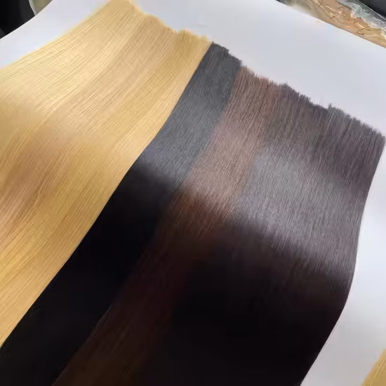 Blonde Flat Tips High Quality Human Hair Extensions Keratin 100% Remy Virgin Hair