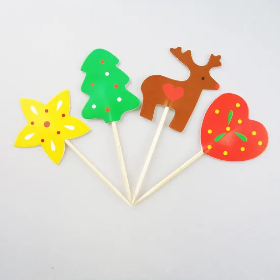 Newest Hot Sale Valentine′s Day Theme Cake Card Insertion Cake Topper 