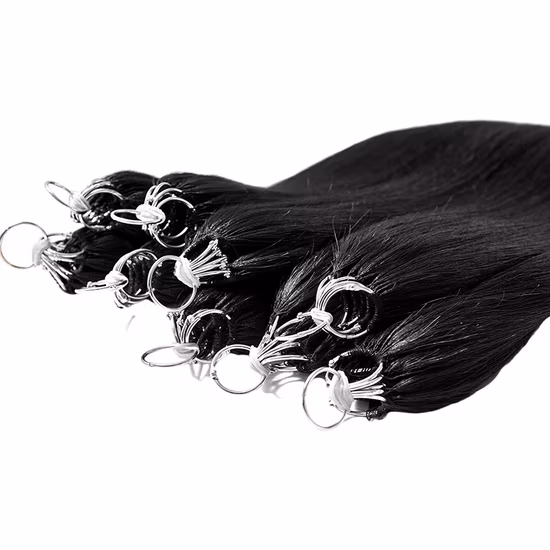 DIY Seamless Feathers Hair Human Hair Extension Invisible Hair 28