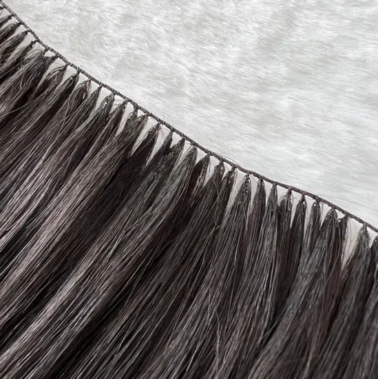 New Arrival Thin and Strong Invisible Double Drawn Feathers Hair Newest Feathering Hair Extensions Human Hair 