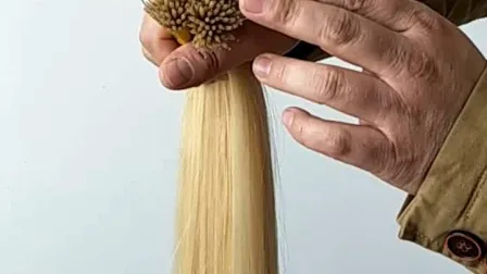 Hot Sale Double Drawn Nano Tip Remy Human Hair Extensioin 