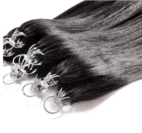 Feather Hair Extension 200PC/Lot Straight Hair Pieces 18