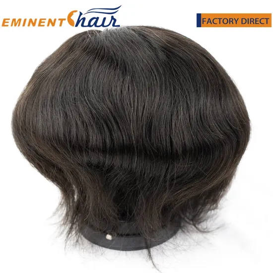 Custom Make Intergration Indian Remy Hair Topper for Men 