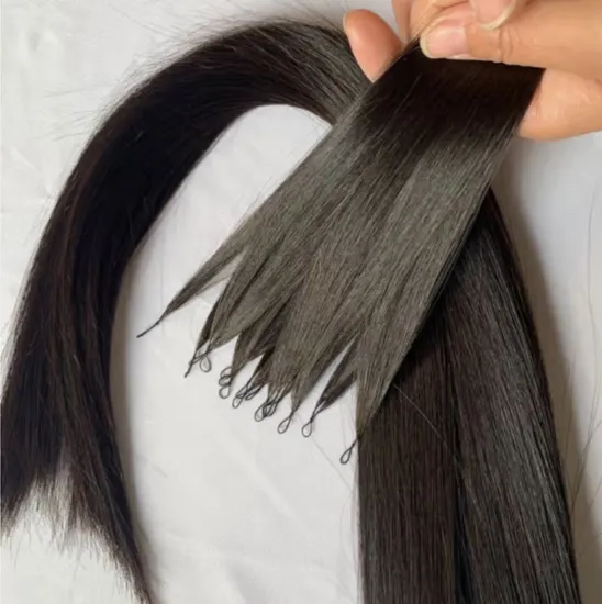 Micro Ring Beads DIY Seamless Feathers Human Hair Extension 
