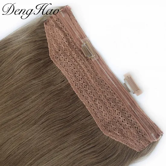 Denghao Factory Brazilian 100% Human Hair High Quality Flip in Hair Extension 