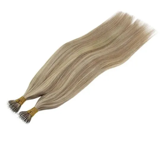 Luxurious 100% Remy Human Hair Nano Ring Extensions for Sale 