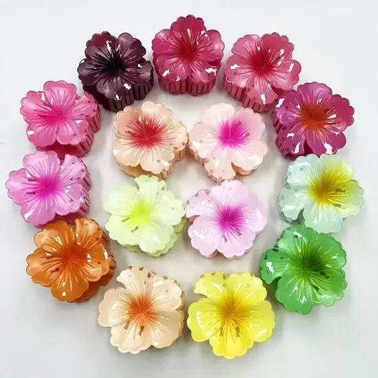 Curly Flower Shark Clip, New Simple and Fashionable Women′s Hair Clip 