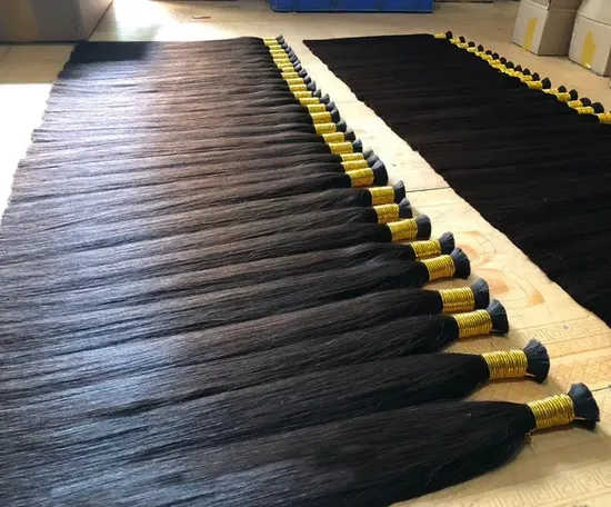 Remy Raw Virgin I Tip Human Hair Extensions 