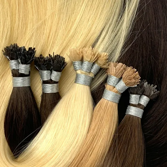 Wholesale Promotion Russian Nano Stick Y Tip Hair Extensions Human Hair 