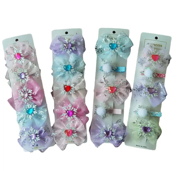 Factory Supply Hair Ornaments Plastic Toy Party Supplies Children Gift Hair Clips 