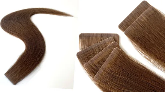Highlight Seamless Tape Hair Top Quality Russian Cuticle Hair Extensions Slim Tape in 