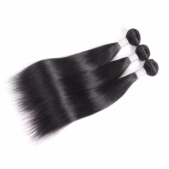 Natural Color U Tip Silky Straight Hair Weaving Machine Made Hair Bundles Human Hair